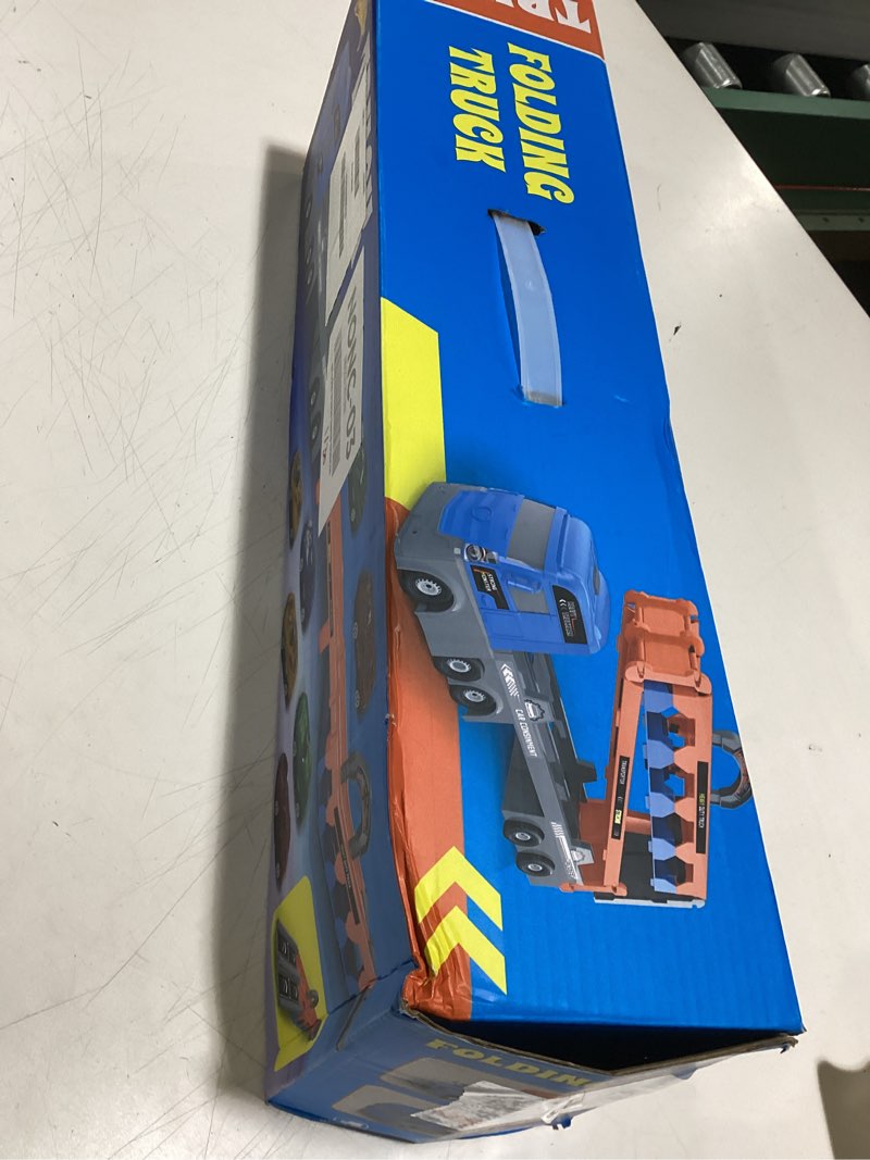 Condition photo showing Good Condition for gearvibe 2-in-1 Race Track Truck Car Toys for 3, 4, 5, 6, 7, 8 Years Old Boys Girls, Foldable Transp