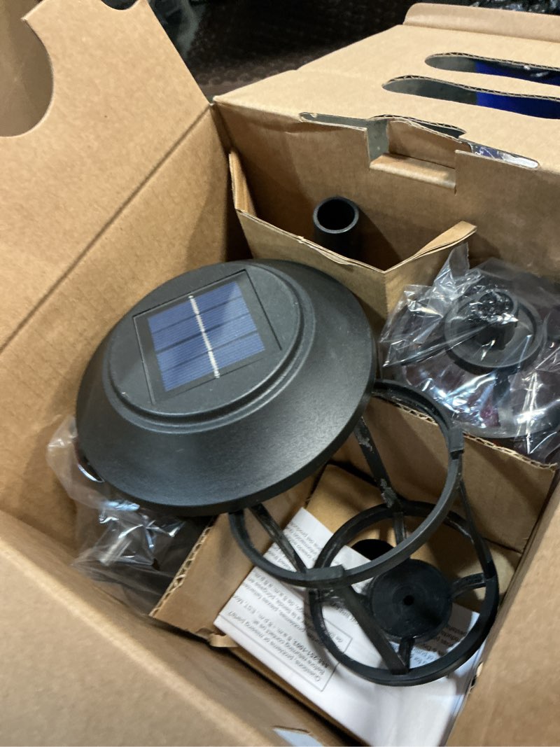 Condition photo showing Good Condition for harbor breeze 6 -pack 10 -lumens matte black solar led outdoor path light kit ( 3000-k )