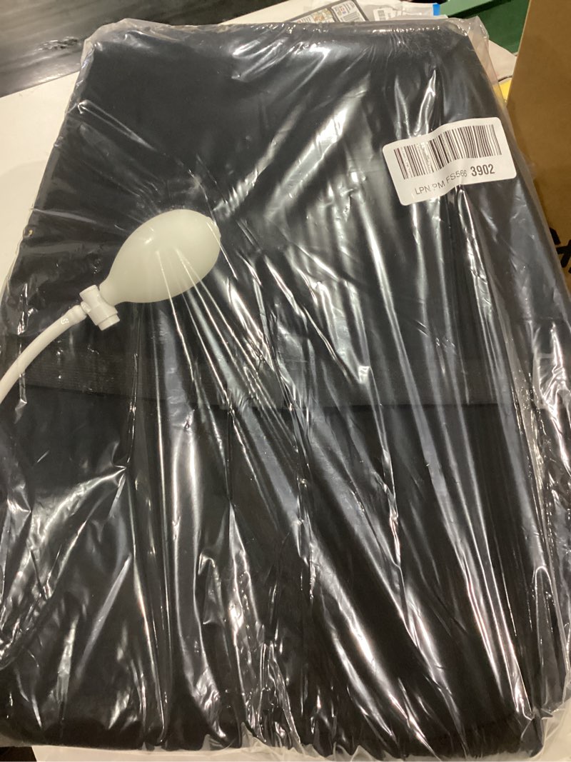 Condition photo showing Good Condition for 28.7'' Extra Long Lumbar Support Pillow for Office Chair - with Neck Support & Adjustable Air Bag Lumbar Cushion for Lower Back Pain Relief, Back Cushion for Desk Chair/Home Office (Black)