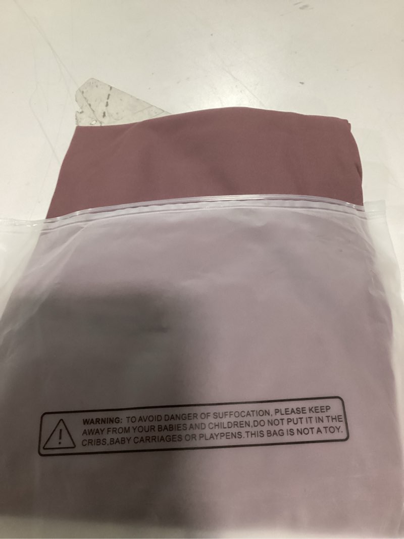 Colorfulkoala Women's Buttery Soft High Waisted Yoga Pants 7/8 Length Leggings (L, Dusty Red)