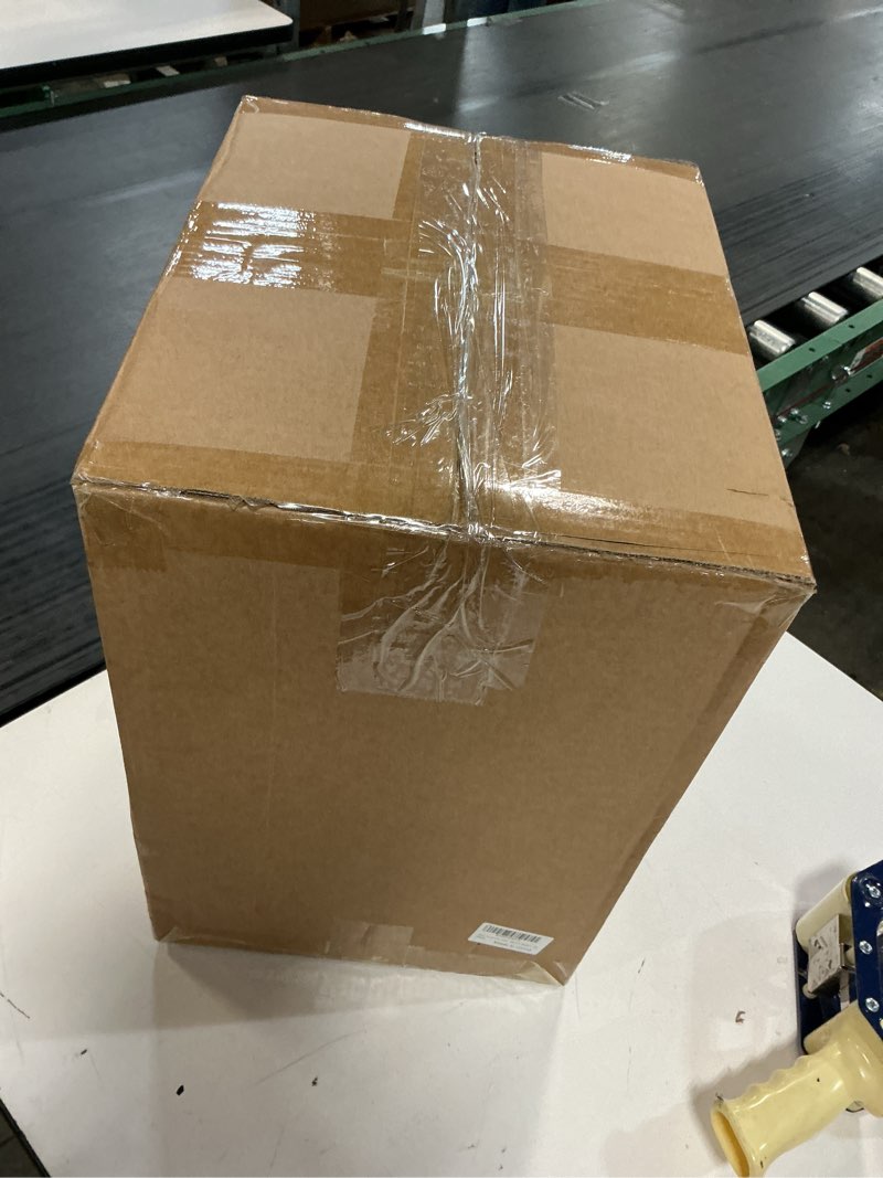 Condition photo showing New/Like New for 12-pack glass hurricane candle holders - 13.78 tall clear tube for pillar candles, reusable wedding/event centerpieces with 2.36" taper candlesticks holder - open-ended design windproof candle holders