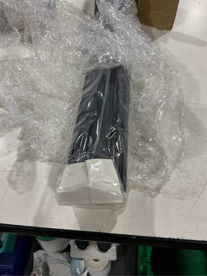 Condition photo showing Good Condition for pushglossy 2 pcs 32inch replacement door bottom with vinyl fins 1 3/4" wide threshold seal bottom of door weatherstrip kerf weather stripping for 7/8" between barbs(black) 32inch black