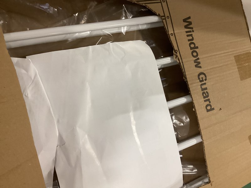 Condition photo showing Good Condition for WAOWAO Window Safety Guards for Children Kids Child Toddler Pets Extra Wide White Tension Security W