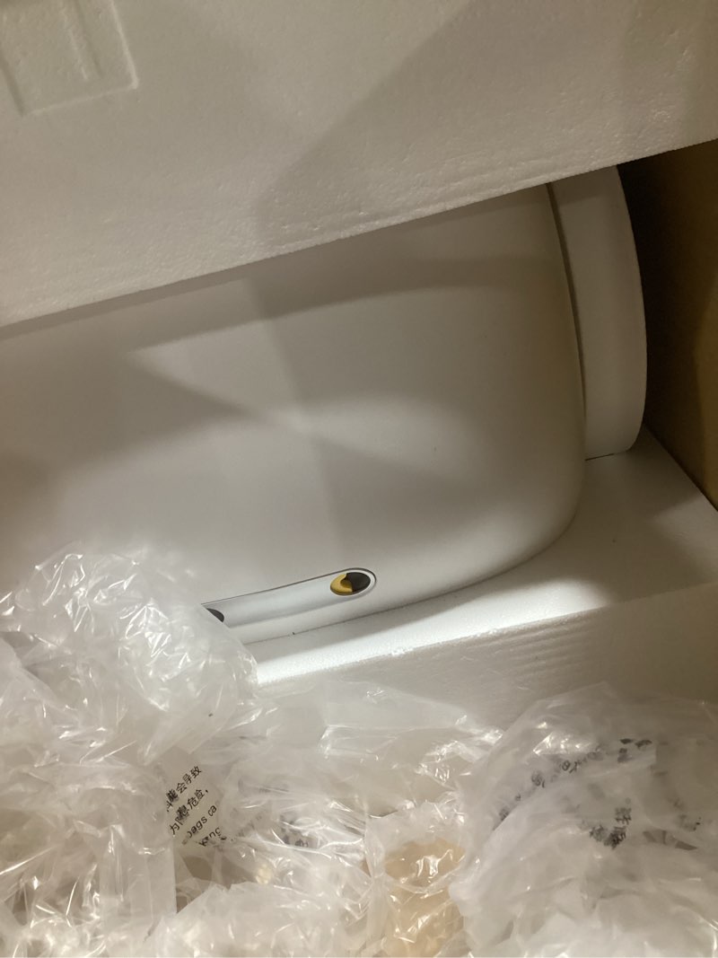 Condition photo showing Good Condition for petcove self cleaning automatic litter box for multi cat - xl capacity/quiet operation/odor control/anti-pinch safety/easy app control with ultra fast 5 ghz wi-fi - includes litter bag liners white 3