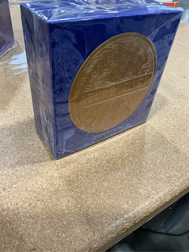 Condition photo showing New/Like New for khadlaj azure velvet extrait de parfum spray, 3.4 ounce (unisex)