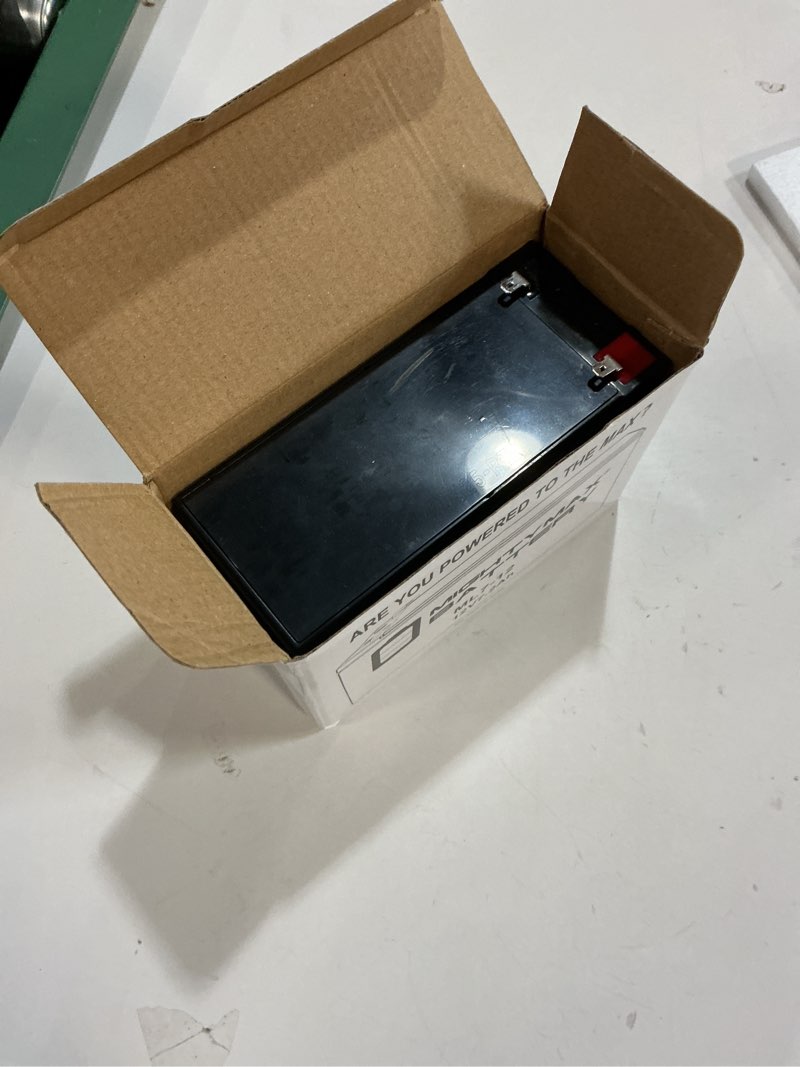 Condition photo showing Good Condition for Mighty Max Battery ML7-12 - 12 VOLT 7.2 AH SLA F1 TERMINAL BATTERY - Mighty Max Battery brand product, black (Pack of 1) 1 Pack