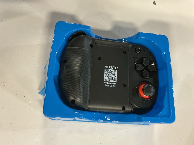 Condition photo showing Good Condition for arvin wireless gaming controller for iphone/ios/android with magnetic storage, pocket size, portable bluetooth gamepad joystick for iphone 15/14/13/samsung galaxy 22/21/20/call of duty mobile/genshin black
