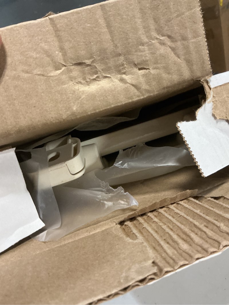 Condition photo showing As Is for KOHLER 20454-96 Ridgewood Elongated Soft Close Toilet Seat, Quiet Close, Wood Toilet Seat, Home Essentials, Biscuit Biscuit Toilet Seat