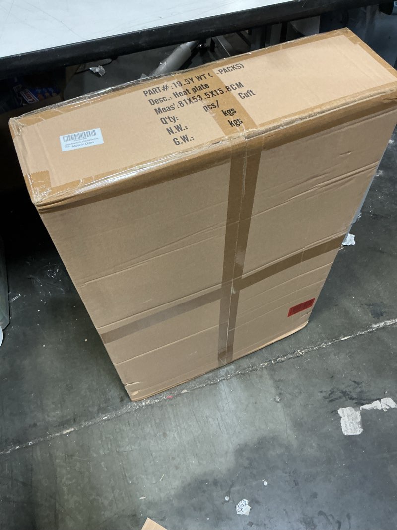 Condition photo showing New/Like New for 38 Inch Fire Pit Surround Tabletop for Solo Stove Bonfire/Ranger/Tiki Accessories, Smokeless Fire Pit Table & Dust Cover for Solo Stove and Other Wood Burning, Powder-Coated Steel Stove Table Surround Small 19.5''- for Bonfire/Ranger