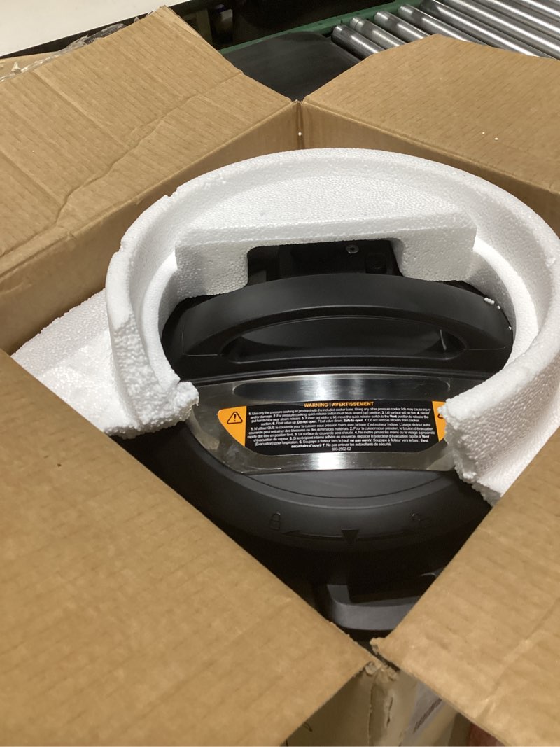 Condition photo showing Good Condition for Instant Pot Duo Plus 9-in-1 Electric Pressure Cooker, Slow Cooker, Rice Cooker, Steamer, Sauté, Yogurt Maker, Warmer & Sterilizer, Includes App With Over 800 Recipes, Stainless Steel/Black, 8 Quart