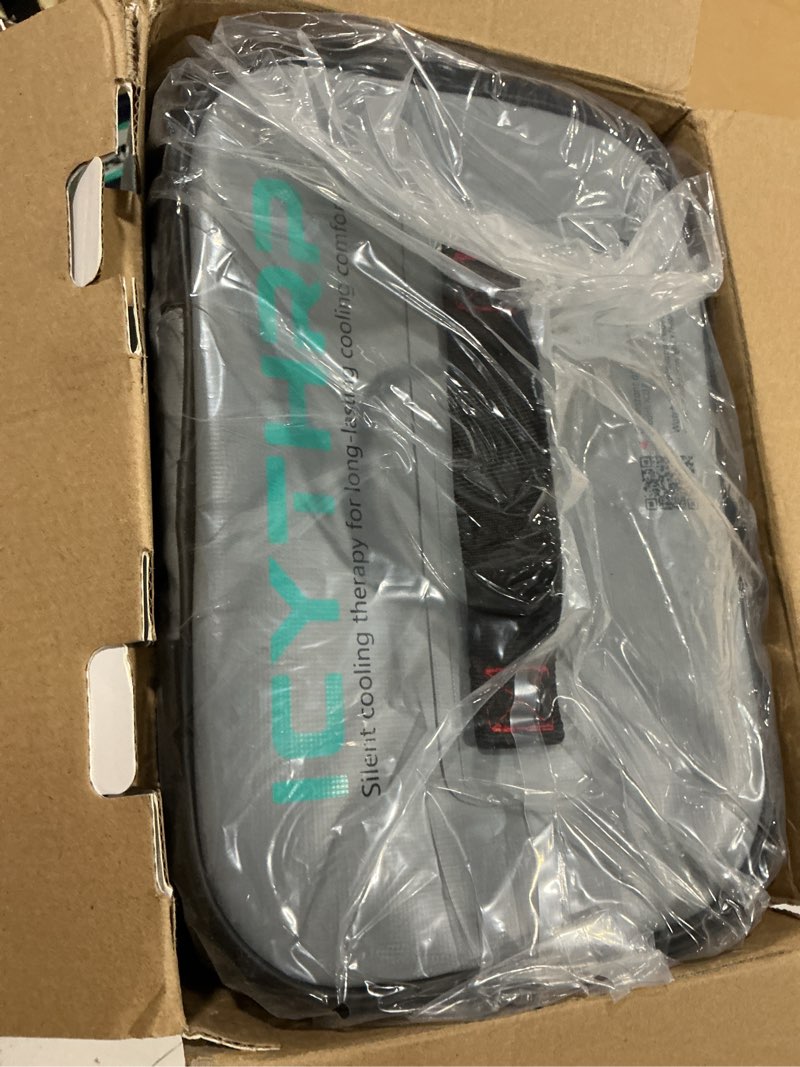 Condition photo showing Good Condition for icythrp cold therapy machine with programmable timer, portable ice machine for knee after surgery, knee replacement recovery system for pain relief w/compression pad for shoulder, hip and ankle universal pad+machine