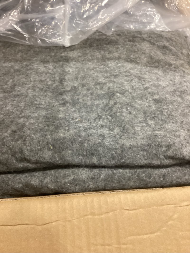 Condition photo showing Good Condition for Waterproof Rug Pad, 10x14 ft Area Rug Non-Slip Carpet Pad, Non-Slip Rug Pads for All Floors and Finishes, Felt Pad for Hardwood Floors, Keeps Carpets in Place Soft and Safe 10' x 14' (Rectangular) 1/8" Thick