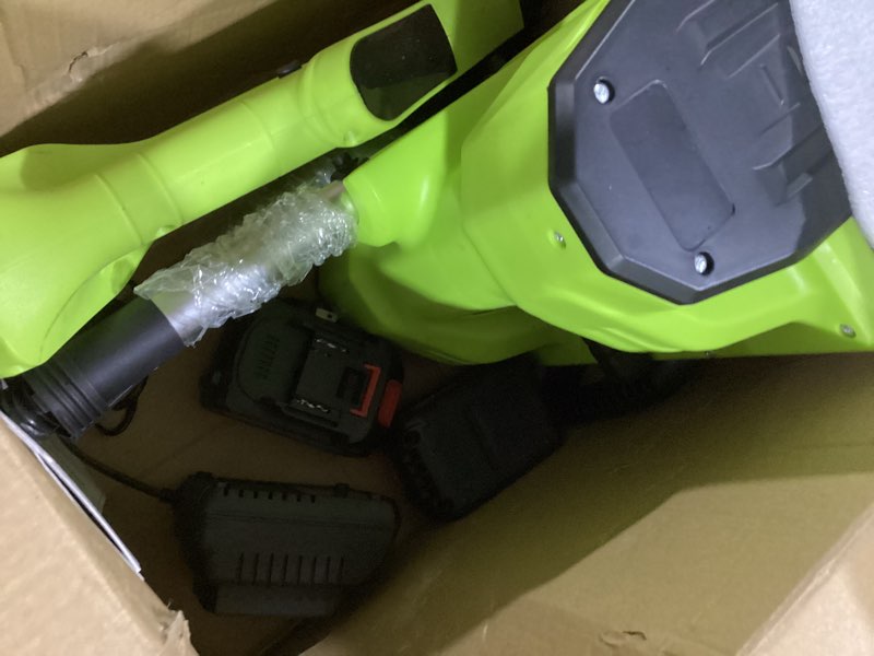 Condition photo showing Good Condition for ygq brand cordless electric snow shovel