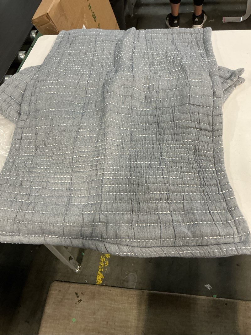 Condition photo showing Good Condition for organic cotton channel stitch sham king