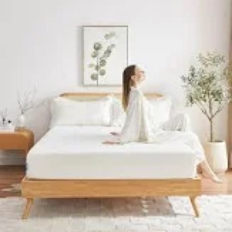 UACEO Full Mattress, 6 Inch Memory Foam Mattress in a Box, Fiberglass Free Full Size Mattresses for 