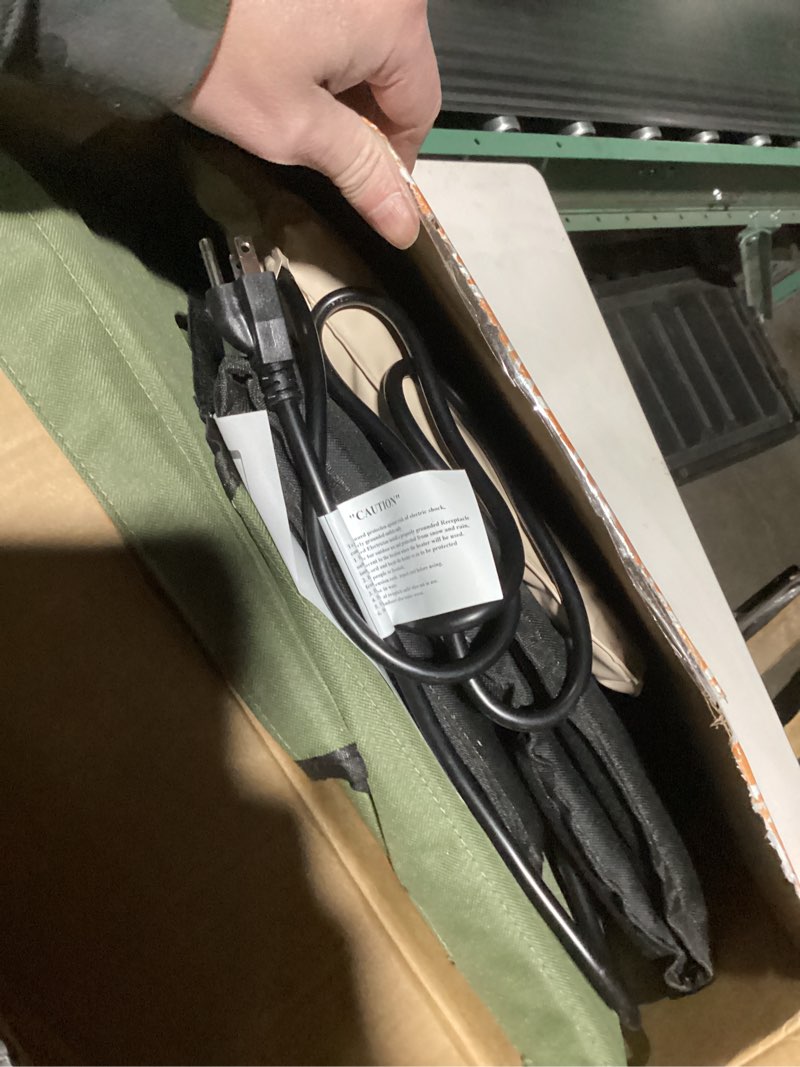 Condition photo showing Good Condition for K&H Pet Products Extra-Wide Heated Cat House for Outside, Outdoor Cat House with 2 Safe Escape Doors, Weatherproof Insulated Stray & Feral Shelter with Waterproof Heated Bed, Safety Listed - Olive