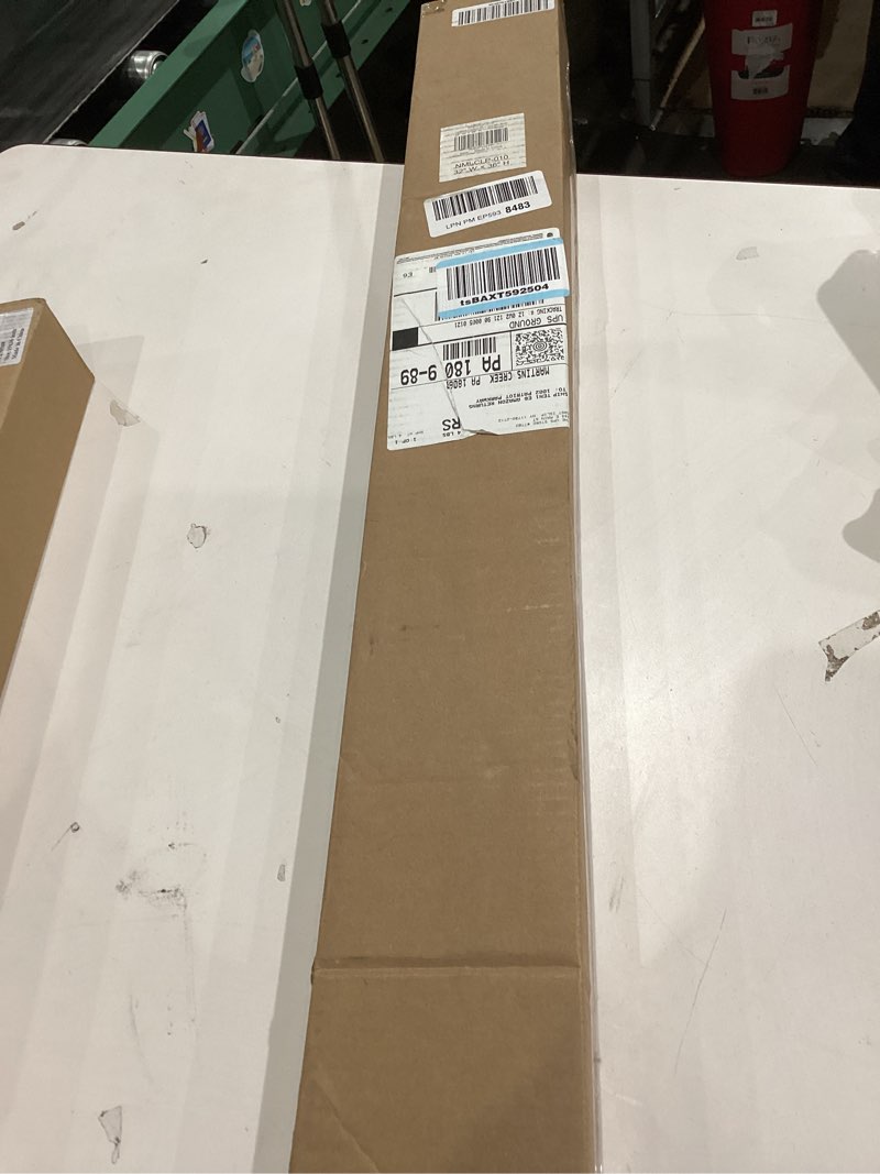 Condition photo showing Good Condition for LazBlinds No Tools No Drill 1" Vinyl Mini Blinds, Cordless Blinds for Windows, Light Filtering Horizontal Window Blinds & Shades, 32" W x 36" H, White Cordless-white 32" W x 36" H