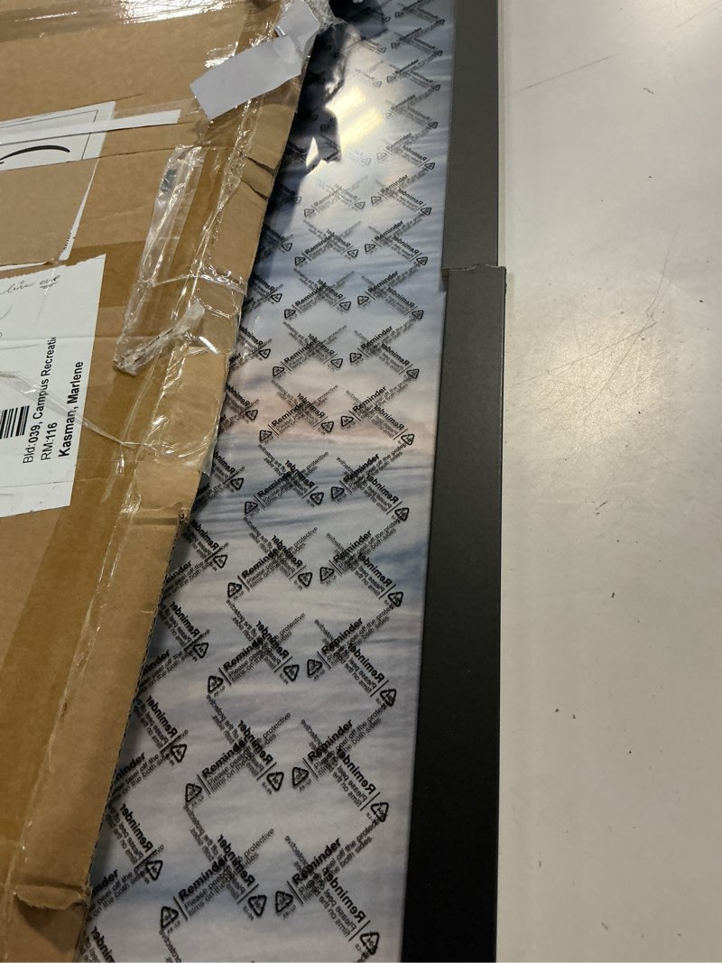 Condition photo showing As Is for 24x30 Poster Frame, Black 24 x 30 Frame for Horizontal or Vertical Wall Mounting, 1 Pack Black 24x30