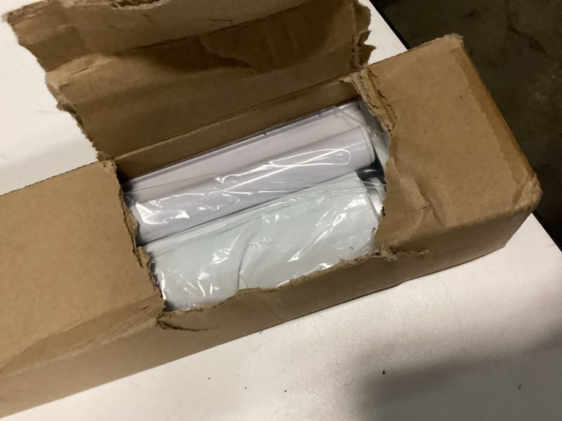 Condition photo showing Good Condition for chrisdowa cordless blackout roller shades for windows, thermal insulated uv protection pull down shades, total blackout window blinds for home, office, bedroom, door (29" w x 72" h, white) 29"w x 72"h white