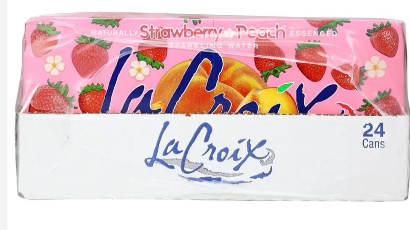 Lacroix Sparkling Water, Strawberry Peach - 12 fl oz