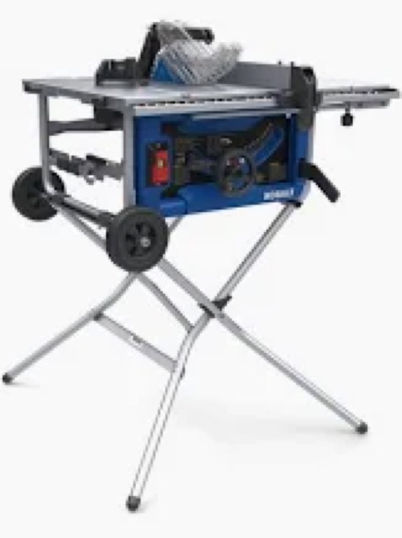 Kobalt 10-in 15 -Amp 120 -Volt Portable Jobsite Table Saw with Folding Stand | 