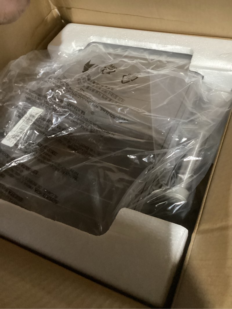 Condition photo showing New/Like New for breville bov450xl mini smart countertop oven and toaster oven, small, brushed stainless steel