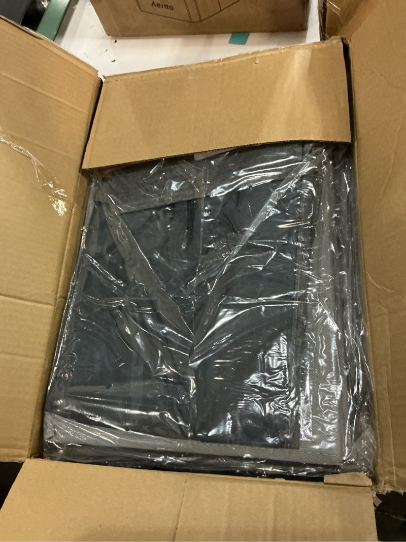 Condition photo showing item condition for Yecaye Under Bed Storage with Wheels, 2Pack Under Bed Storage Containers, Underbed Shoe Storage Organizer, Rolling Under Bed Metal Drawers for Clothes, Blankets(30.71 x 16.93 x 6.69 in) Grey Large(2Pack)