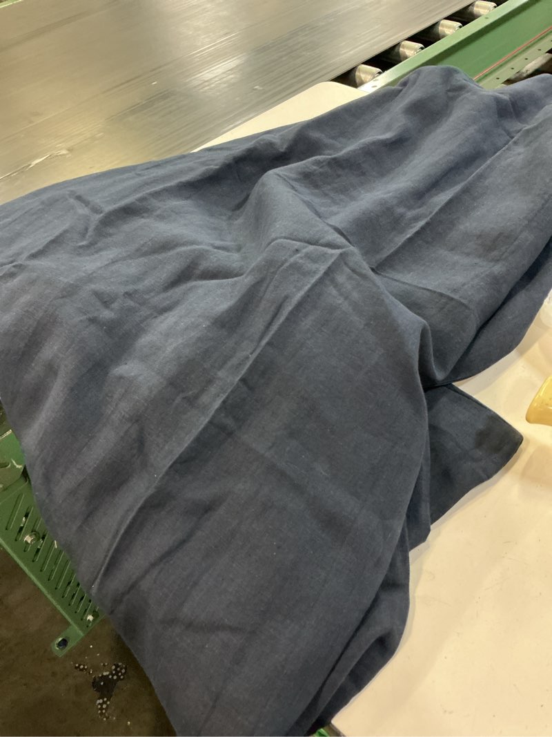 Condition photo showing Good Condition for european linen duvet cover solid: nightfall(unknown size)