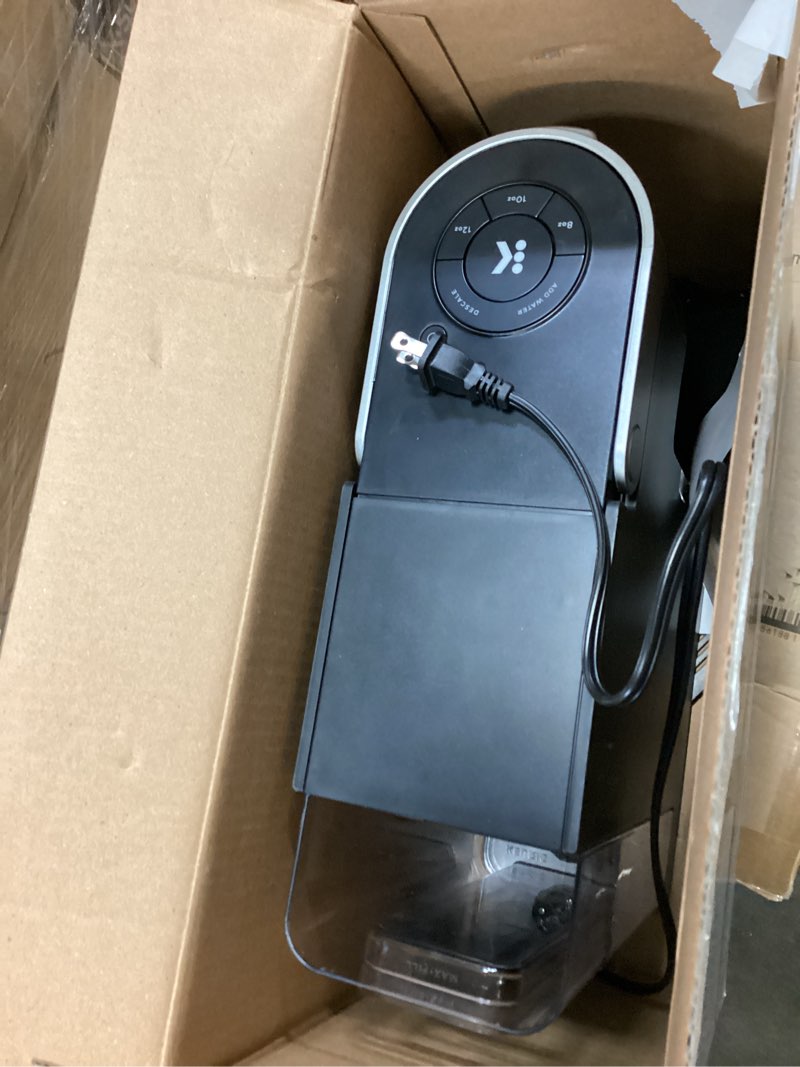 Condition photo showing As Is for Keurig K-Slim Single Serve K-Cup Pod Coffee Maker, Multistream Technology, 3 Brew Sizes, Slim and Sleek Design, 46oz Removable Reservoir, Black