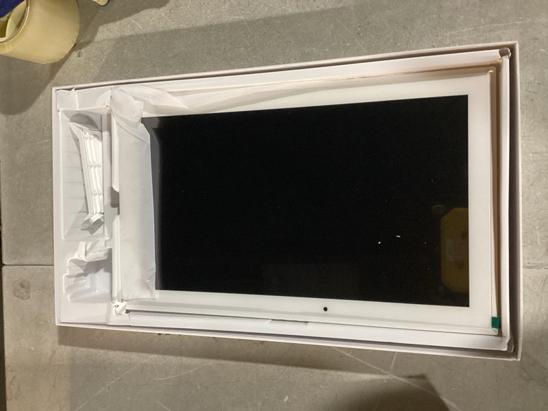 Condition photo showing Good Condition for Digital Calendar, 15.6-inch Smart Electronic Calendar Wall Planner & Chore Chart, Interactive Touch Screen HD Display for Family Schedules, Desktop & Wall Mountable White 15.6"