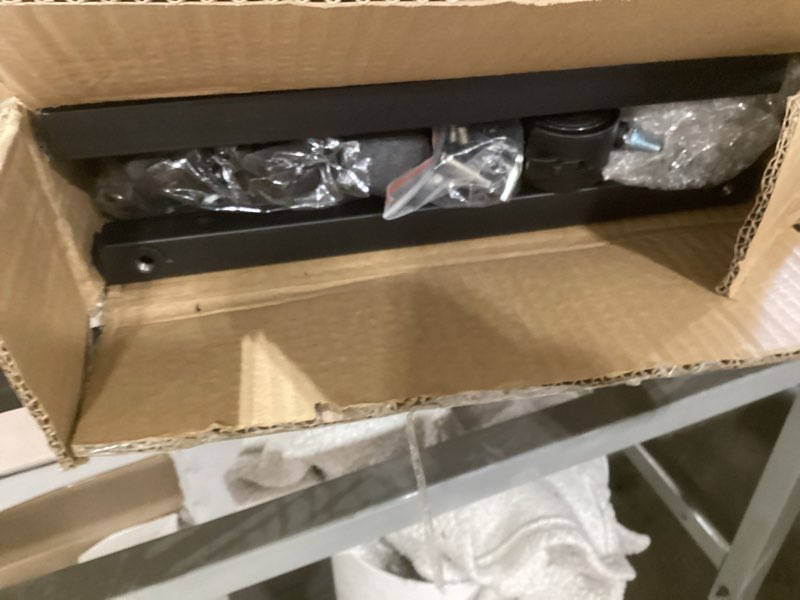 Condition photo showing Good Condition for pc stand computer tower stand 2-tier metal cpu holder with locking caster wheels suitable for most pc (black, l) l-black