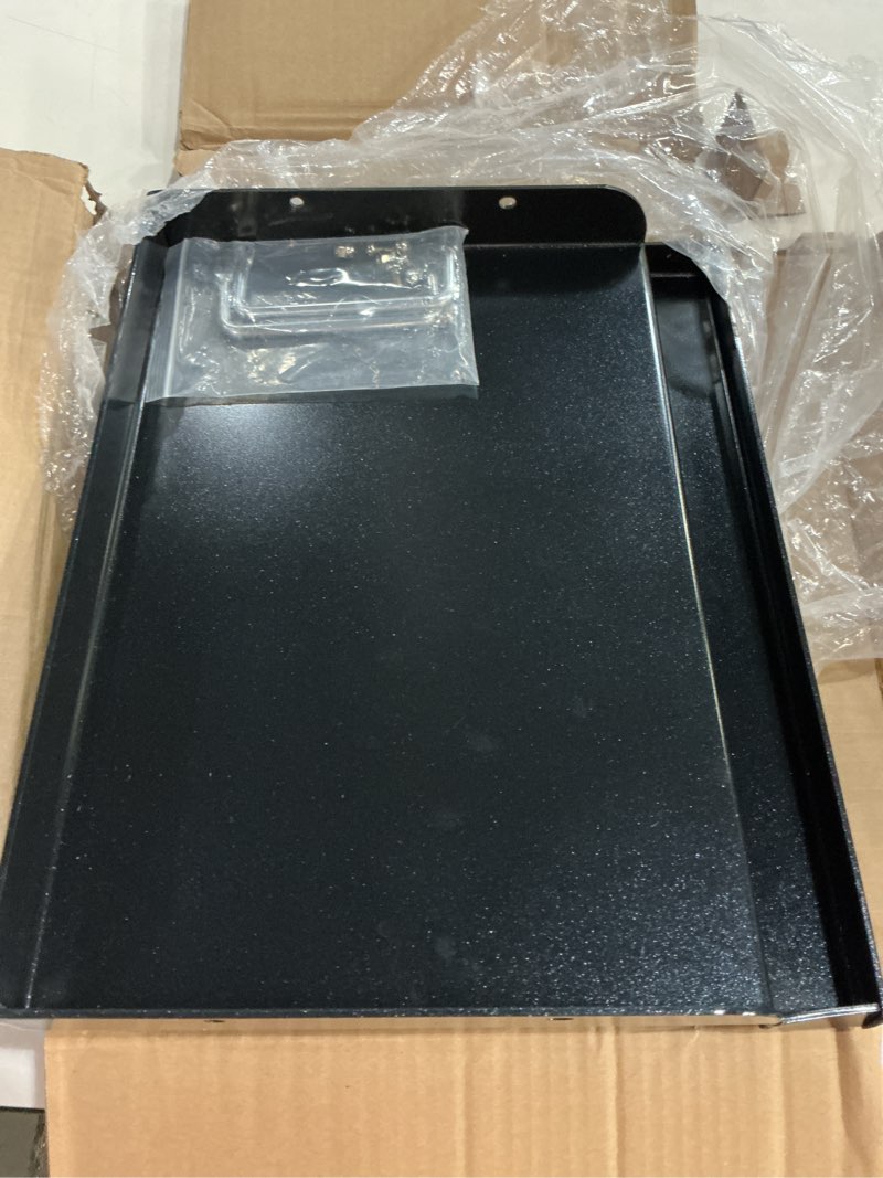 Condition photo showing New/Like New for cast iron griddle for gas grill, nanoceramic nonstick flat top griddle insert for outdoor gas grill, 17" x 13" flat top plate for weber, nexgrill, charbroil grills, plancha para cocinar 17" x 13" x 5.5"