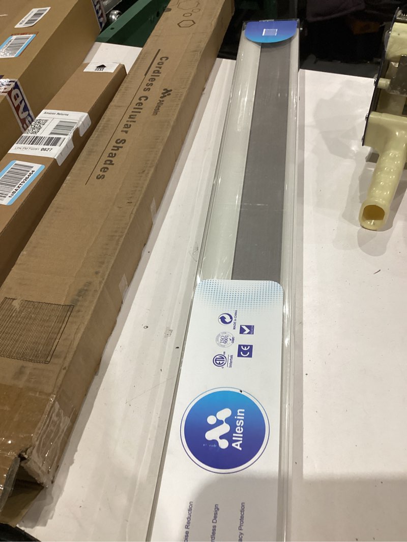 Condition photo showing Good Condition for Persilux Custom Size Top Down Bottom Up Light Filtering Cellular Shades Cordless Blinds Thermal Honeycomb Window Shades Privacy UV Protection Accordion Shades for Bedroom Easy to Clean Light Grey