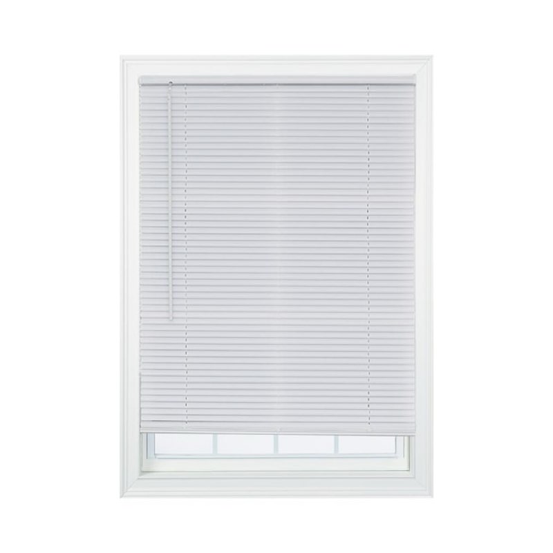 Project Source 1-in Cordless Vinyl mini blind