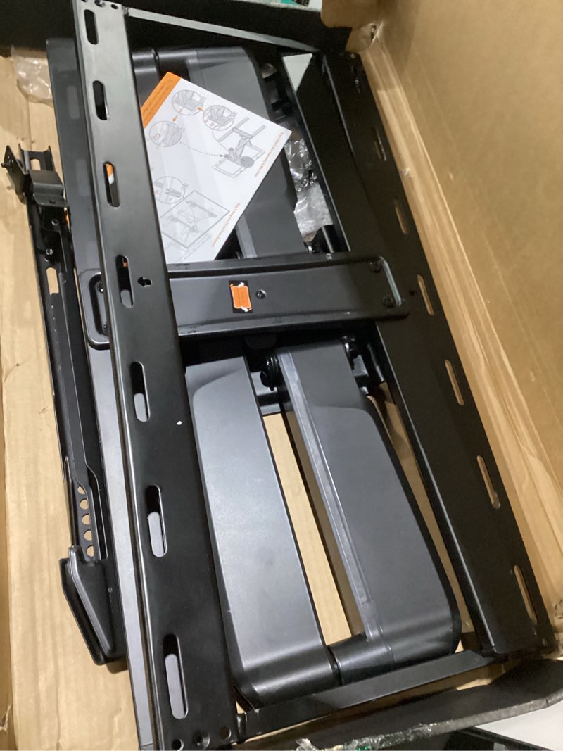 Condition photo showing As Is for perlegear full motion tv wall mount 