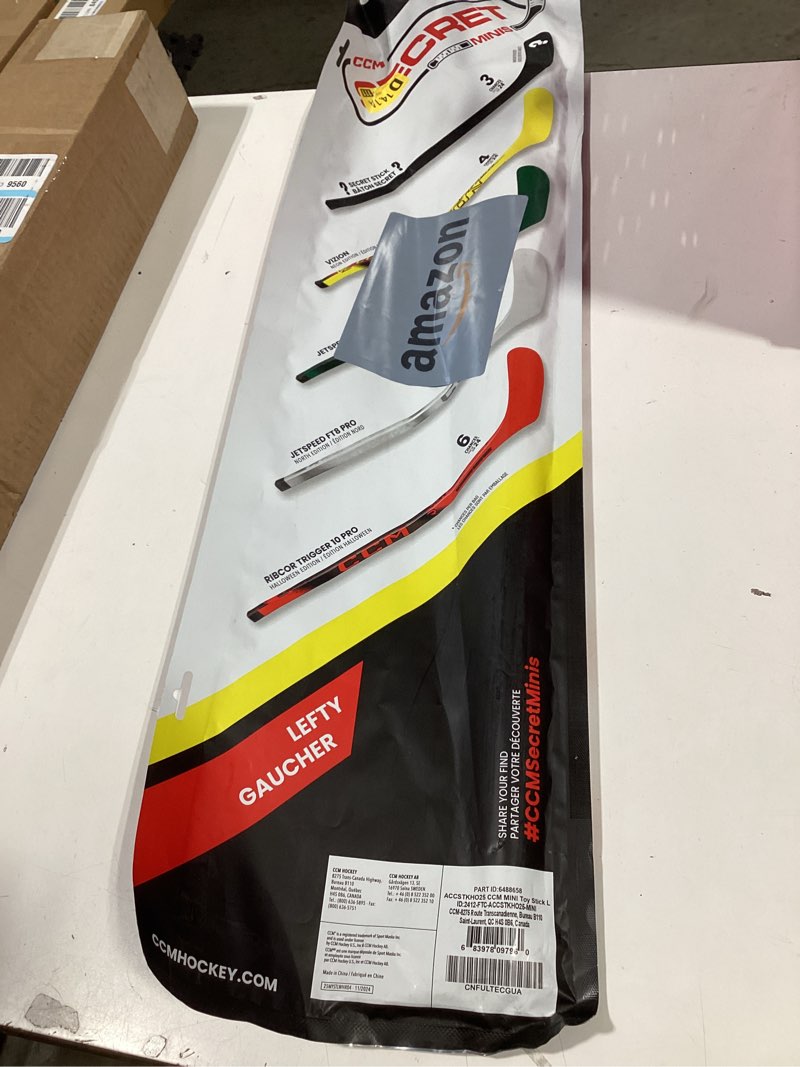 Condition photo showing Good Condition for ccm secret mini 2025 mini hockey stick left