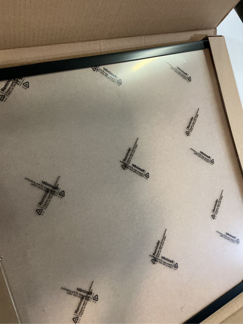 Condition photo showing Good Condition for 18x20 picture frame, black frame for 18 x 20 inch picture poster photo, light weight and high transparent 18 by 20 frame for wall - 1 pack/black/18 x20 1 18x20