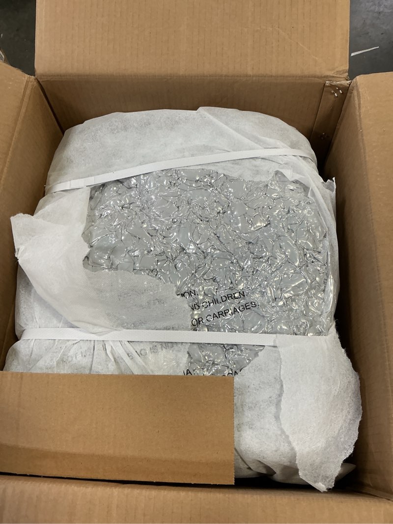 Condition photo showing New/Like New for (Similar)Hobestluk Bean Bag Chairs 5ft Beanbag Chair with Filler Adult Bean Bags with Fluffy & Machine Washable Cover, Giant Bean Bag Chairs for Adults (Grey, 5FT-50\" x 50\" x 24\") Grey 5FT-50\" x 50\" x 24\"