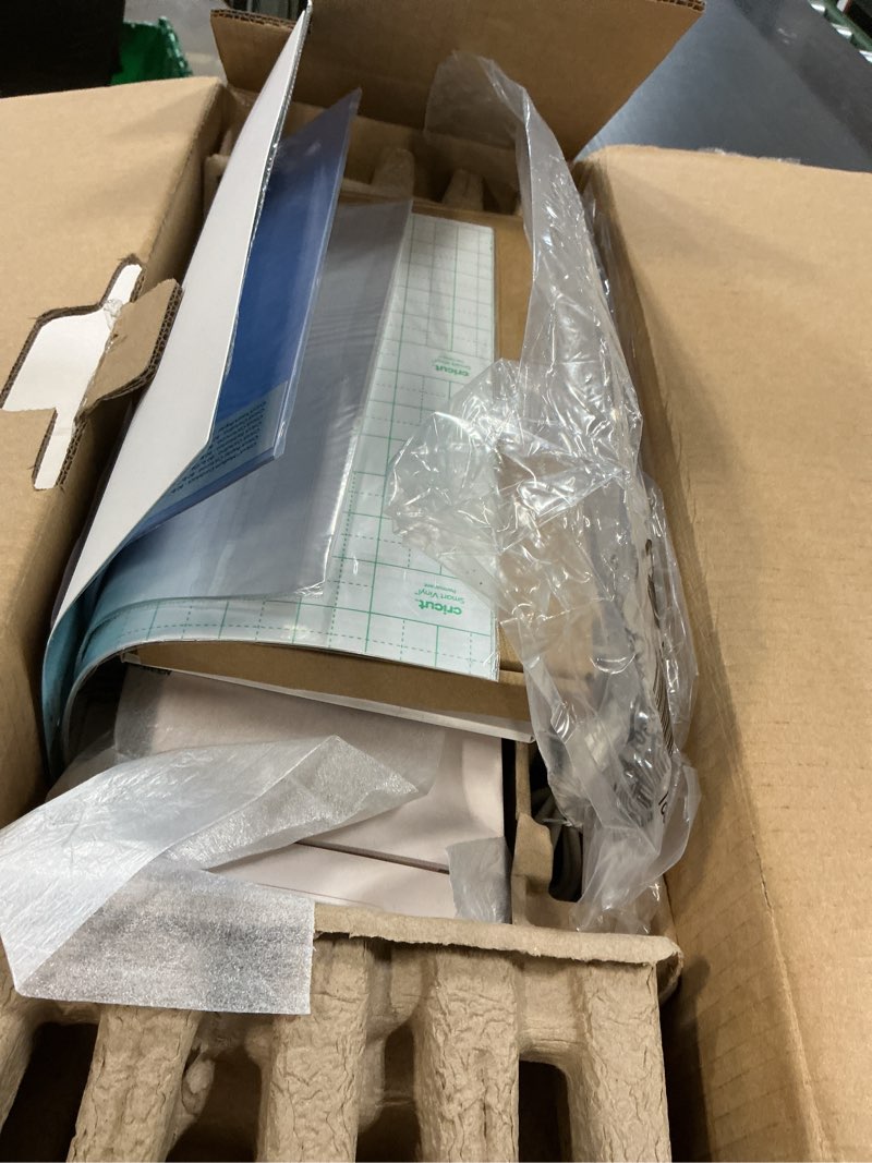 Condition photo showing Good Condition for Cricut Explore 4 - Smart Cutting Machine (Seashell) | Engagement Bundle - Includes Smart Vinyl, Cardstock, Transfer Tape, Iron On HTV, Mat, Pens, Tool Kit, & 25 Images in Design Space App