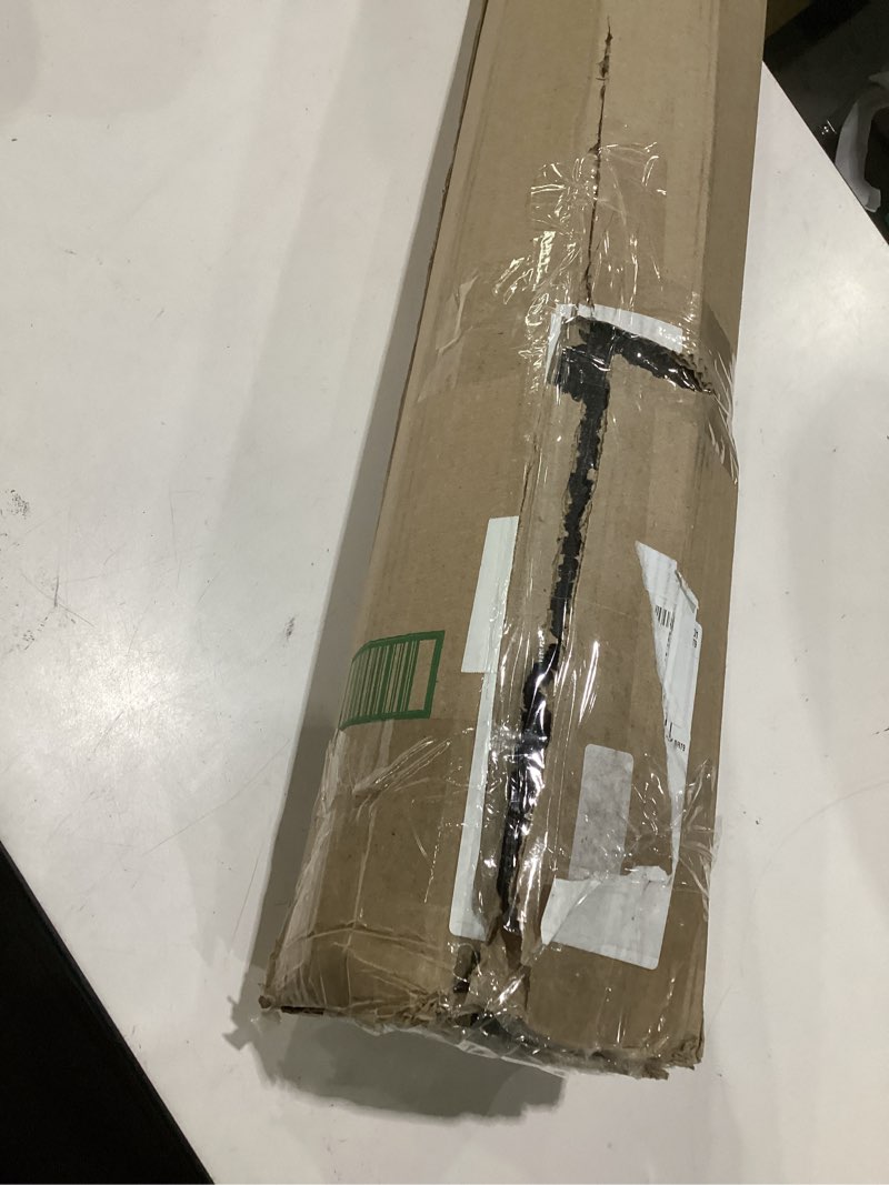 Condition photo showing As Is for black door mat , used