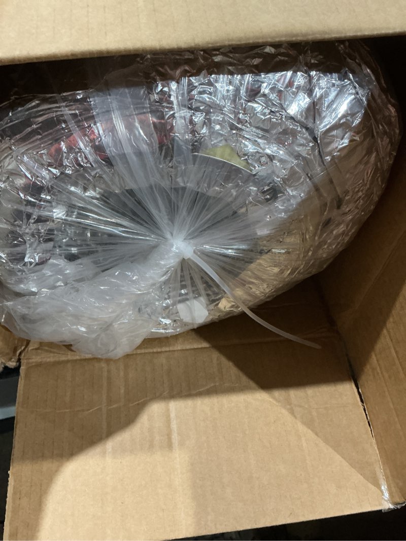 Condition photo showing As Is for 6 inch 25 feet r4.2 insulated flexible duct | high-efficiency thermal insulation | suitable for heating & cooling 6 in 25 ft(r4.2)