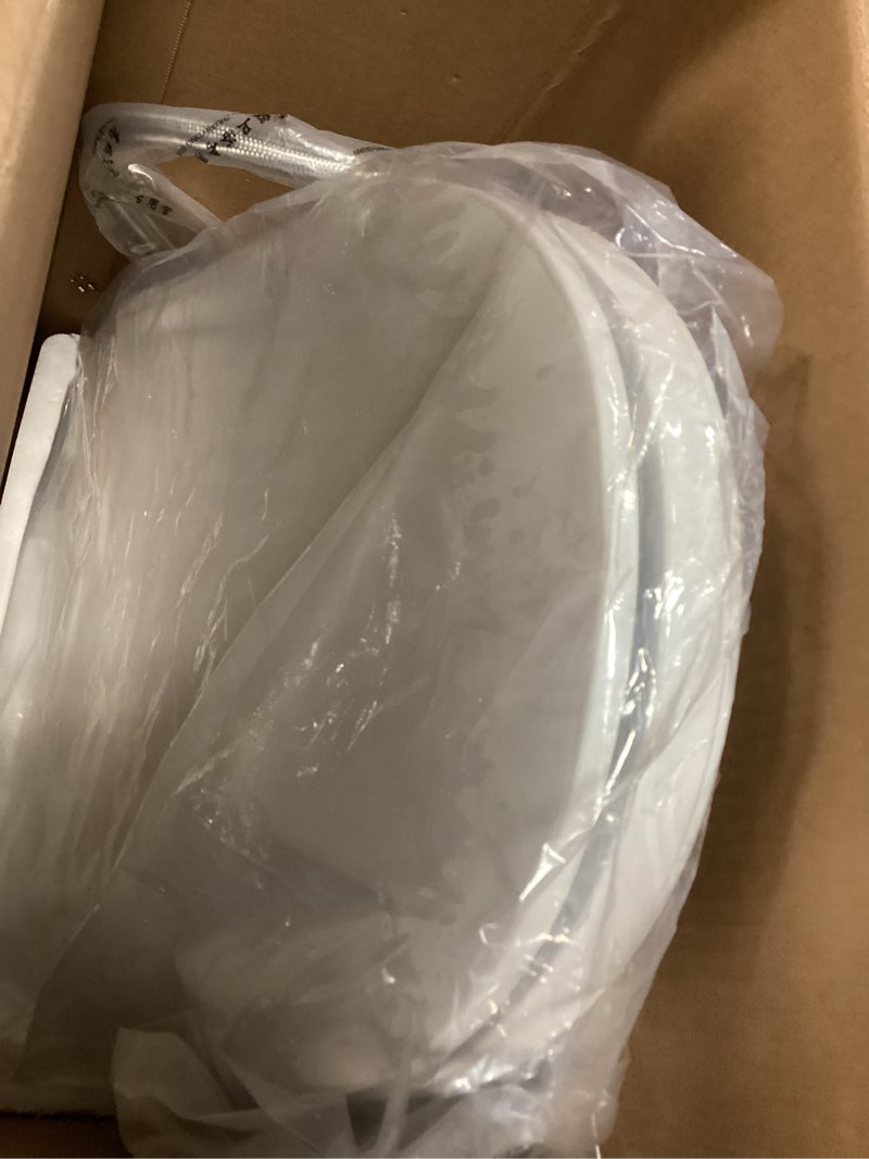 Condition photo showing Good Condition for Bidet Toilet Seat, Smart Unlimited Warm Water, Electronic Heated Toilet Seat with Remote Control, Turbo Wash, Dryer, Rear and Front Wash, Slow Closes, Night Light, White 225 (Elongated) Oval