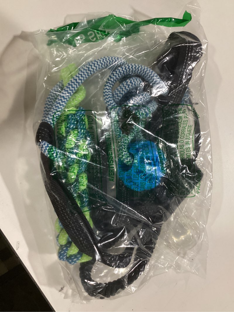 VibeVerve Dog Bungee Toy for Small/Puppies Dogs,Interactive Dog Tug of War Toys Set with Tether, Rop