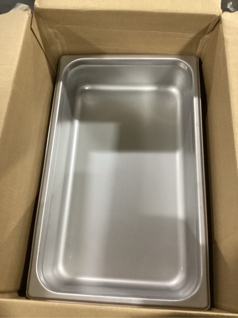 Condition photo showing Good Condition for Winco 4-Inch Anti-Jamming Steam Pan, Full, 24-Gauge