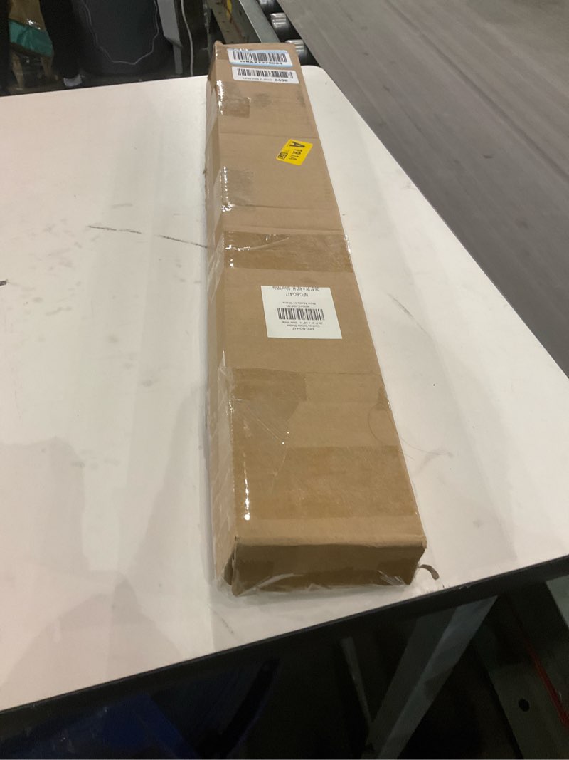 Condition photo showing Good Condition for LazBlinds Cordless Cellular Shades, No Tools No Drill Blackout Honeycomb Shades Pleated Blinds for Windows, 26.5'' W x 48'' H, Silver White Blackout-silver White 26 1/2'' W x 48'' H