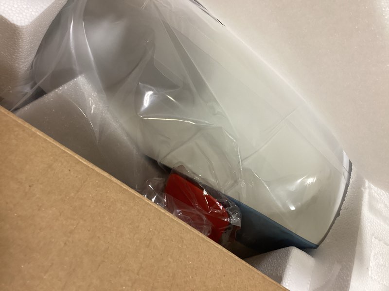 Condition photo showing Good Condition for Stand Mixer, POWWA 6.5 QT 10 Speeds Tilt-Head Electric Stand Mixer, 3-In-1 Kitchen Mixer with Bowl, Dough Hook, Whisk and Beater, Food Mixer for Baking and Daily Use (White Blue)