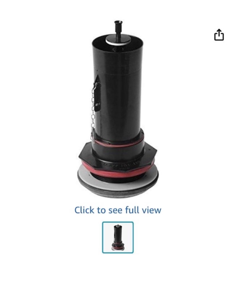 kohler genuine part 1080961 canister valve assembly kit 3 inches black