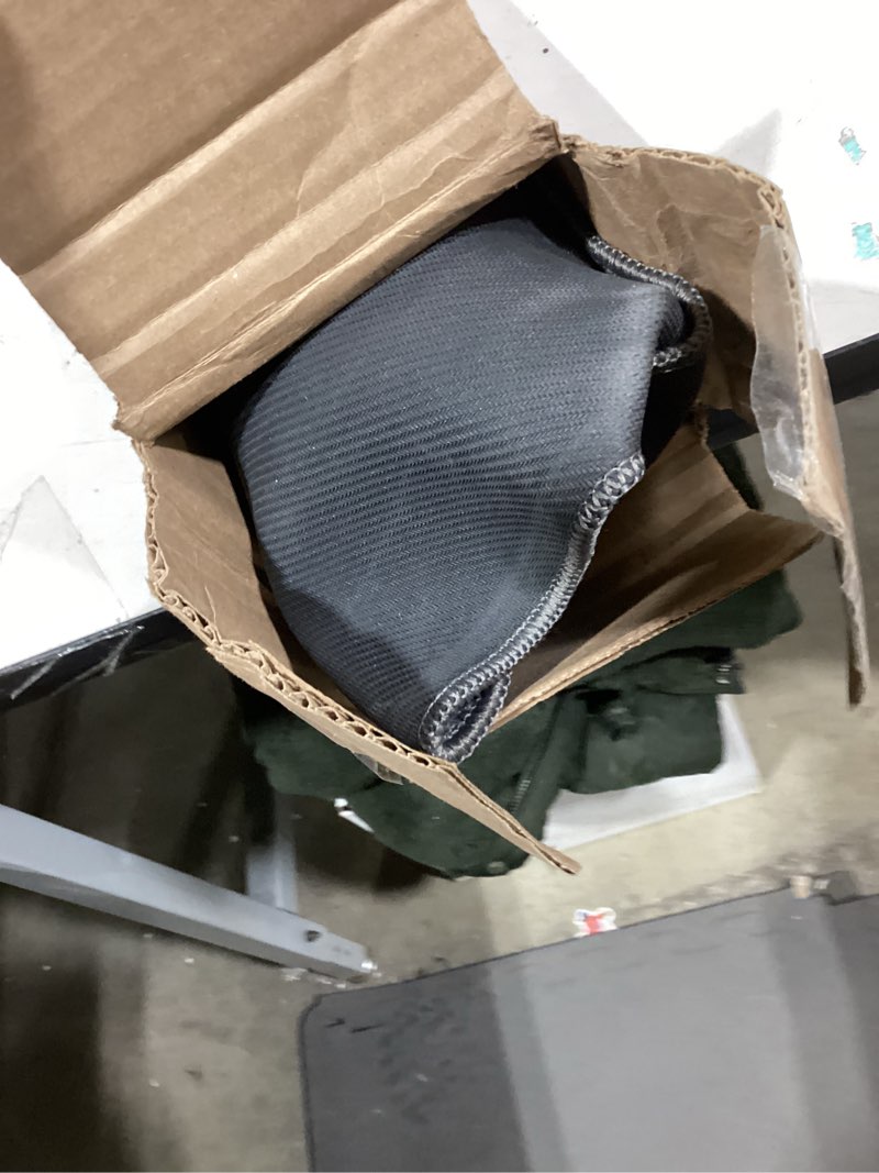 Condition photo showing As Is for Color&Geometry Ultra-Thin Indoor Door Mat, 48"x72" Low-Profile Non-Slip Entryway Rug with Modern Geometric Texture, Washable Doormat for Entrance, Front Doors, Grey (Rolled-up NO Creases) Grey 4' x 6' (Rectangular)