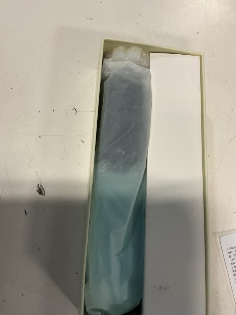 Condition photo showing New/Like New for Go Brush Pro 2026, Portable Straightener Brushs for Travel, with LCD Temperature Display, Fast Heating Cordless Mini Hair Brushs (Blue)