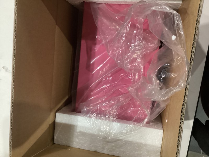 Condition photo showing New/Like New for P.I.T. Mini pink Tool Box, Portable 5-Drawer Micro Roll Cab Steel Tool Box with Liner, Army Green Small Tool Case for Tools Storage